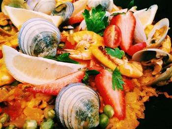 食色生活-西班牙海鲜饭的做法步骤15