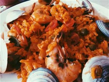 食色生活-西班牙海鲜饭的做法步骤16