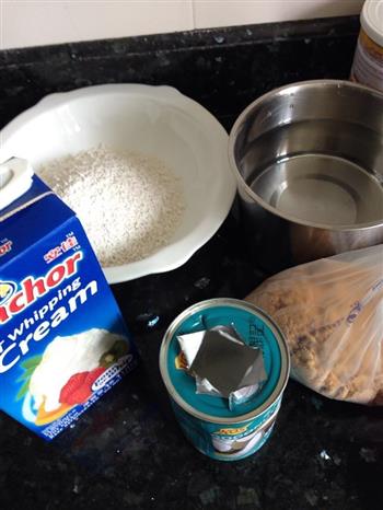 谢大娘-椰浆红糖马蹄糕的做法步骤1