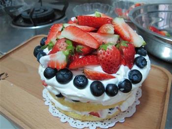告别草莓季 – 双莓裸蛋糕的做法步骤16