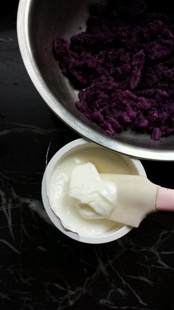 紫薯酸奶裸蛋糕的做法步骤14