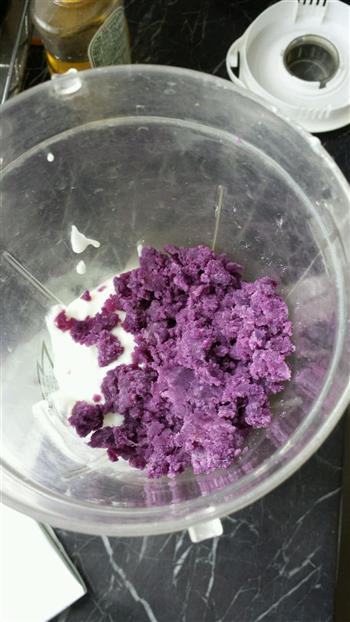 紫薯酸奶裸蛋糕的做法步骤15