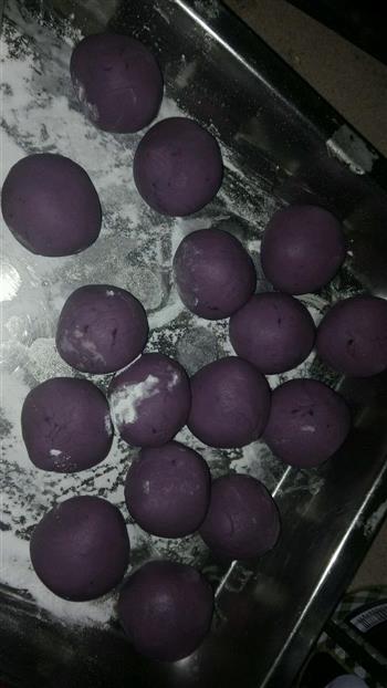 紫薯糯米糍的做法图解3