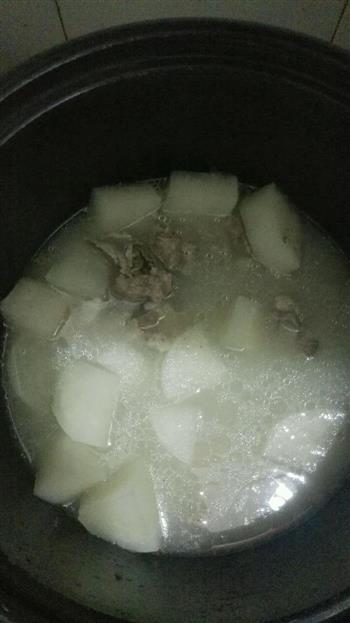 萝卜排骨汤的做法步骤5