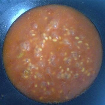 西红柿焗黄豆的做法图解3