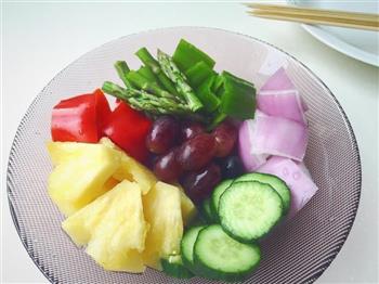 卡真烤蔬菜水果的做法步骤1