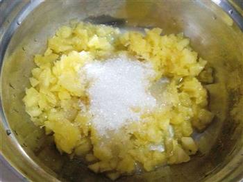 香甜的菠萝糯米饭的做法步骤4