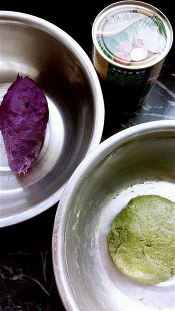 抹茶紫薯司康的做法图解6