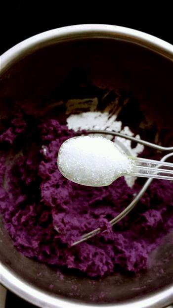 抹茶紫薯司康的做法步骤9