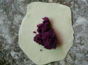 紫薯包子的做法图解4