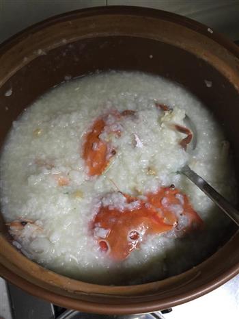 瑶柱虾蟹粥的做法步骤5