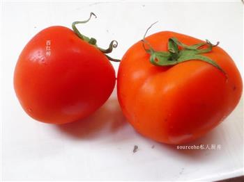 西红柿青菜羹的做法步骤1