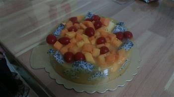 水果果冻蛋糕的做法步骤5