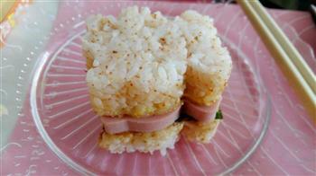 早餐-米饭火腿三明治的做法步骤6
