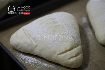 棉花糖和积雨云-牛奶红豆面包的做法步骤10