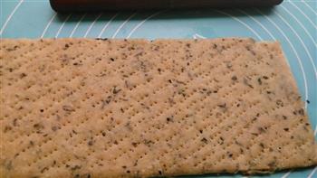 咸味饼干中的佼佼者-全麦海苔酥条的做法图解8