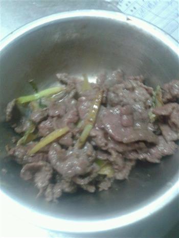 青椒牛肉的做法步骤6