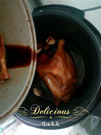 简单版豉油鸡，电饭锅做出的美味的做法步骤10
