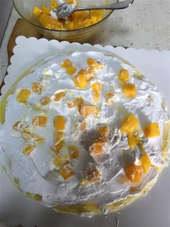 超级简单芒果千层蛋糕的做法步骤15