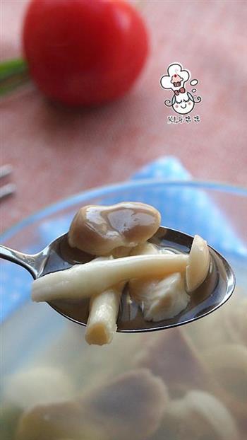 快手菌菇汤-光波炉教你简单制作汤羹的做法步骤8