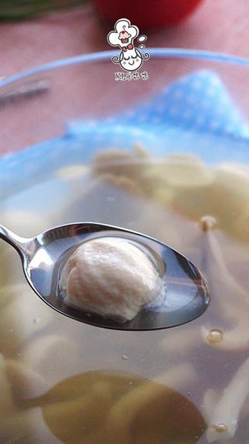 快手菌菇汤-光波炉教你简单制作汤羹的做法步骤9