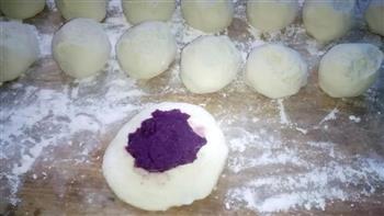 紫薯包子的做法步骤9