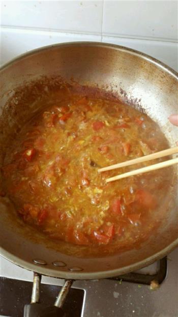 西红柿鸡蛋酱面的做法步骤8