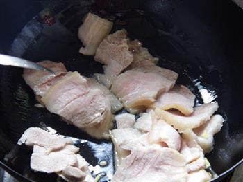 蒜苗回锅肉的做法步骤5