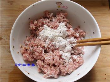 手工冬菇猪肉丸的做法步骤5