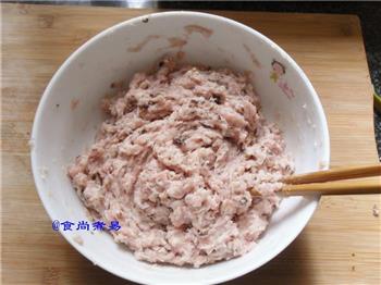 手工冬菇猪肉丸的做法步骤7