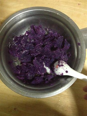 红豆地瓜紫薯芋圆的做法步骤2