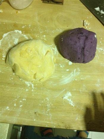 红豆地瓜紫薯芋圆的做法步骤4