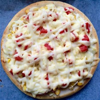 快手家庭版香甜水果披萨的做法步骤9