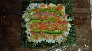 三文鱼寿司的做法步骤2