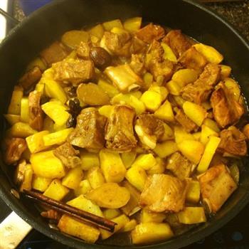 排骨两吃-冬瓜海带排骨汤+土豆烧排骨的做法步骤15