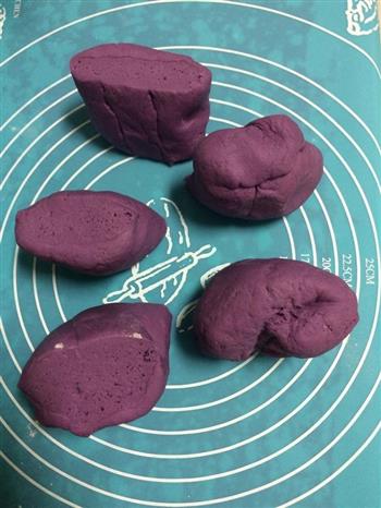 —紫薯玫瑰花花卷的做法步骤9
