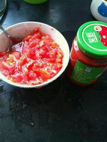 改良茄汁意面的做法步骤2