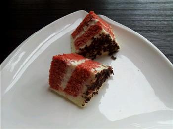 红丝绒芝士慕斯蛋糕-6寸奶油馅的做法步骤16