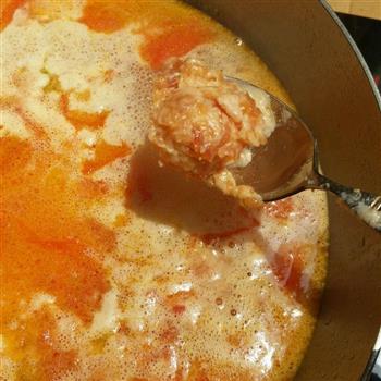 土豆西红柿肉丸汤的做法步骤4
