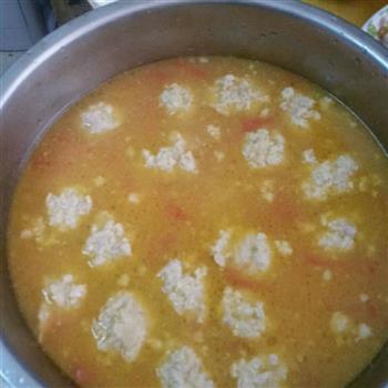 土豆西红柿肉丸汤的做法步骤6