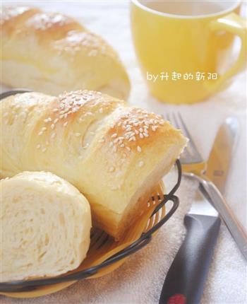 奶香燕麦面包的做法图解9