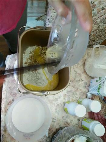 蛋奶燕麦馒头的做法步骤1