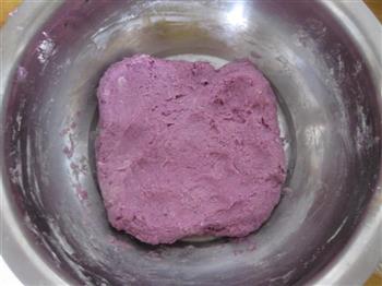 紫薯蜜豆发糕的做法图解6