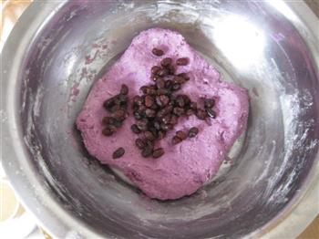 紫薯蜜豆发糕的做法图解7
