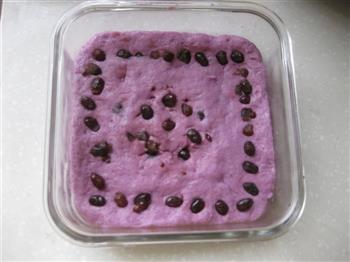 紫薯蜜豆发糕的做法图解9