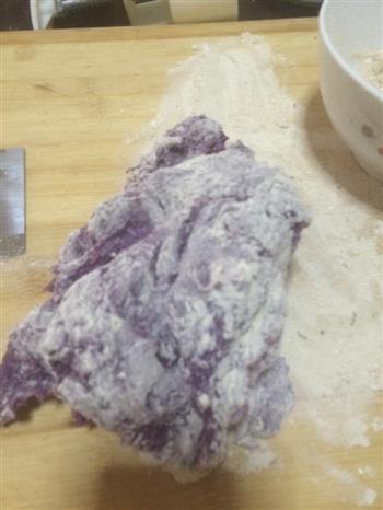 紫薯芝士莲蓉奶黄冰皮月饼的做法步骤14