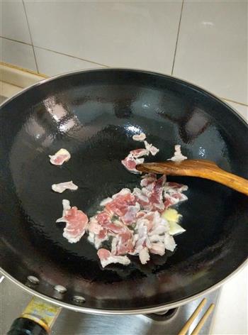 豇豆炒肉的做法步骤5
