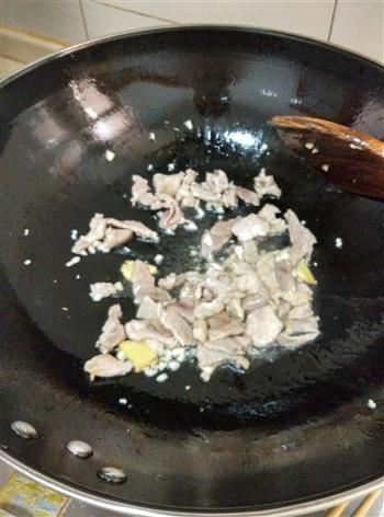 豇豆炒肉的做法步骤7