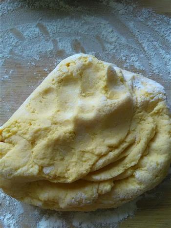 奶香黄金玉米饼的做法步骤6