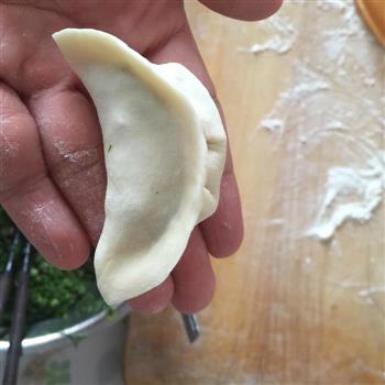 肉丁茴香饺子的做法步骤9